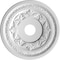 Ekena Millwork Baltimore PVC Medallion (Canopies up to 7 3/4"), 19"OD x 3 1/2"ID x 1"P, Metallic Dark Bronze CMP19BACDB - alternate 3